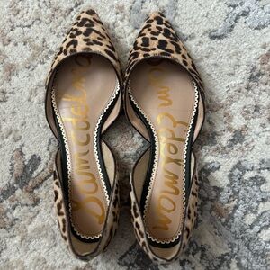 Sam Edelman Leopard Print Flats